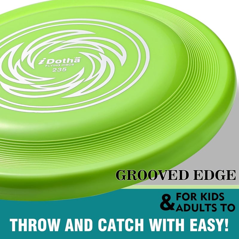 iDotha Sports Flying Disc - Compeition Flying Discs for Beach, Backyard, Lawn, Park, Camping and More - Great for All Ages Outdoor Flying Disc Training - Image 2